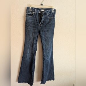GOOD AMERICAN Good Flare Jeans with Cashmere